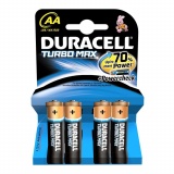 DURACELL батарейки Turbo Max AA 4 шт